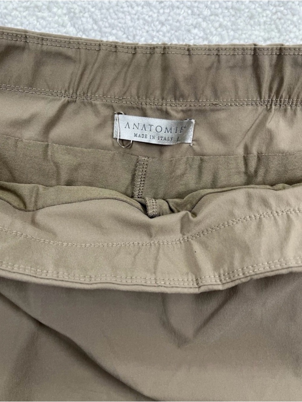 Anatomie Suzette sport Luxe skort golf skirt shorts size L Large-Beige - Picture 8 of 8